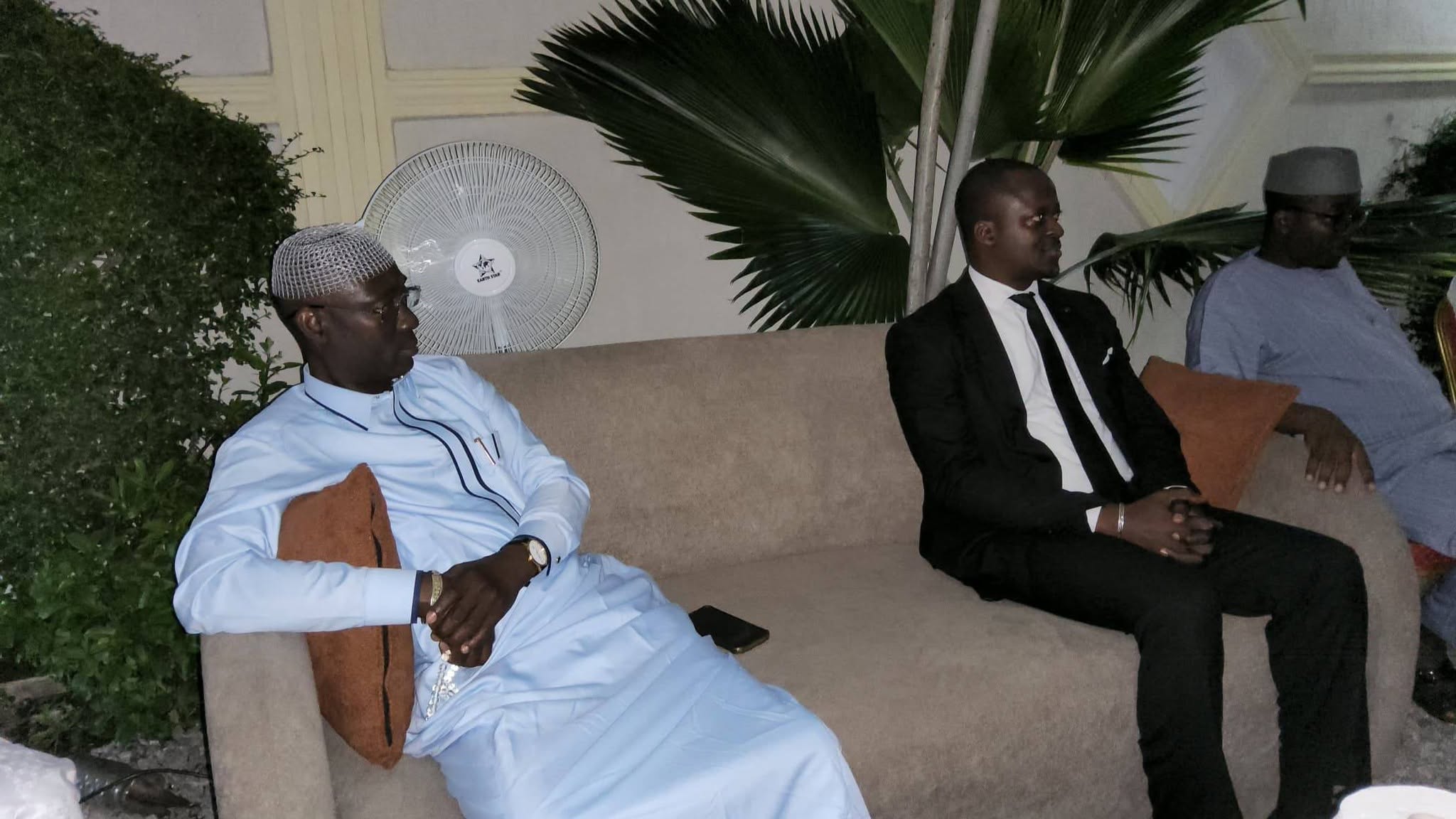 VISITE DE COURTOISIE CHEZ EL HADJI TIMITE AMADOU, DAF DU MINISTERE DE L'ECONOMIE, DES  FINANCES ET DU BUDGET