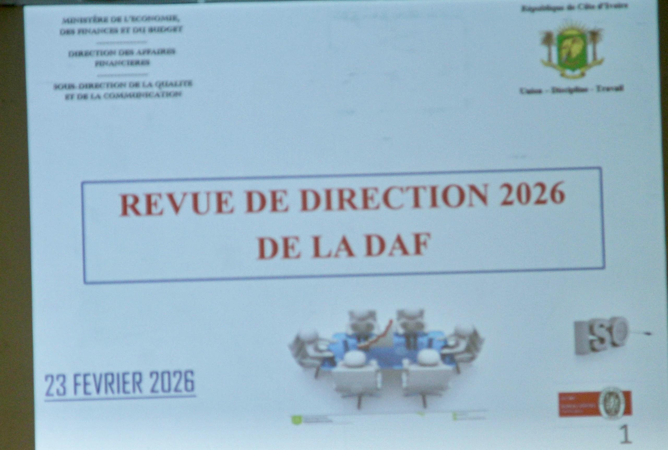 REVUE DE DIRECTION 2026
